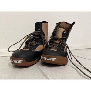 Vans Tan Black Hi-Standard Vintage Retro Style Snowboard Boots Size 8 NWT